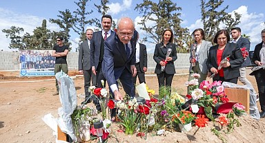 Kılıçdaroğlu İsias Hotel'de ölenler için KKTC'de