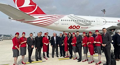 THY'nin filosundaki uçak sayısı 400'e ulaştı