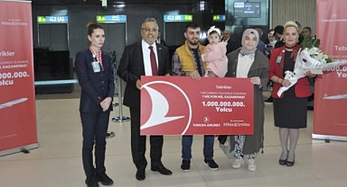 THY'den 1 milyarıncı yolcusuna 1 milyon mil
