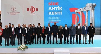 Türkiye'nin turizm markalarına Side'de dahil olacak