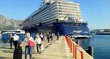 Türkiye'ye 3 ayda 34 bini aşkın kruvaziyer turisti geldi