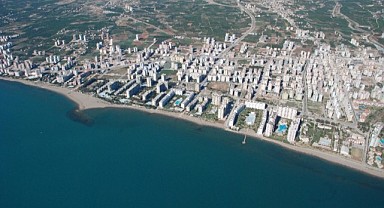 Mezitli'de satılık turizm imarlı arazi
