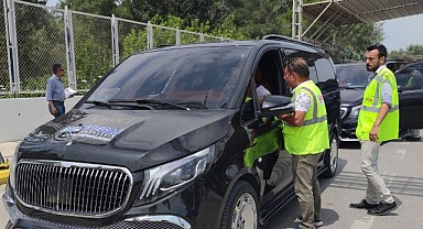 Antalya'da ''Güvenli turizm'' denetimi