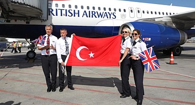 Sabiha Gökçen'den Londra uçuşlarına başladı