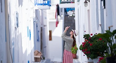 Yunanistan'a gelen turist sayısı arttı