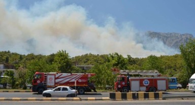 Kemer'deki orman yangınında son durum