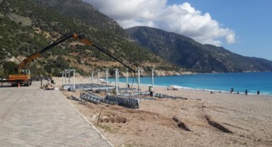 Ölüdeniz Belcekız plajındaki yapılaşmaya tepki