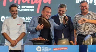 Antalya GAstronomi Festivali kapılarını açtı