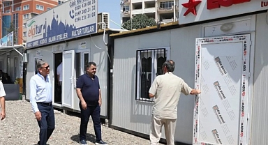 Bağlıkaya'dan depremzede acentalara ziyaret