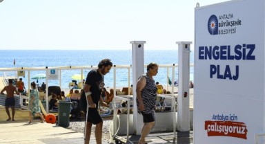 Engelsiz Plaj, turistlerin de gözdesi