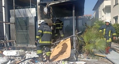 Hatay'da otel yangını