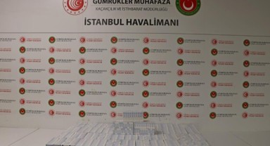 İstanbul Havalimanı'nda kaçak ilaç ele geçirildi