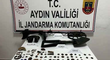 Kaçak kazı yapan Rus uyruklu kişi yakalandı