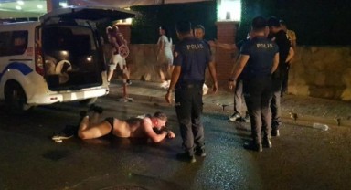 Zombi hapı alan Rus turist ortalığı birbirine kattı!