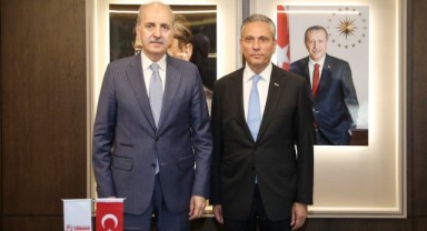 TBMM Başkanı Kurtulmuş'tan TÜRSAB'a ziyaret