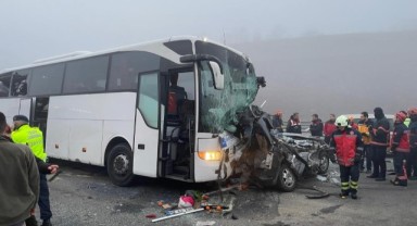 Kuzey Marmara Otoyolu'nda feci kaza