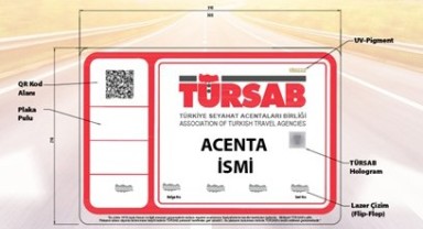 TÜRSAB'tan plaka duyurusu