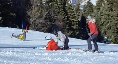 Uludağ'da faciadan dönüldü; Rus turist yaralandı