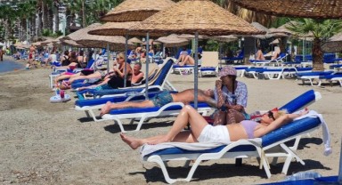 Bodrum sahillerinde bayram hareketliliği