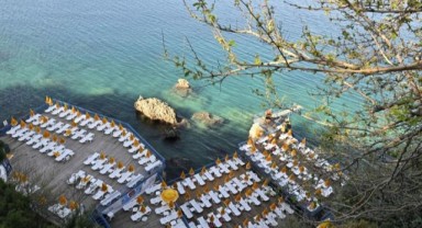 Falezlerdeki plajlar ücretsiz