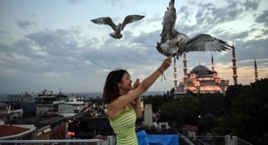 Rus turistin gözdesi İstanbul