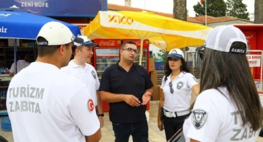 Bodrum'da turizm zabıtaları görev başında