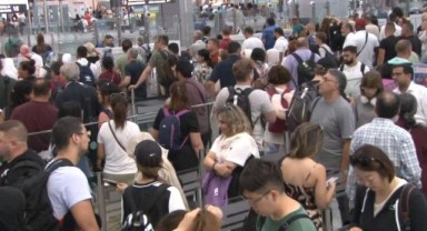 İstanbul Havalimanı'nda bayram yoğunluğu