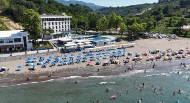 Düzce'de 52 odalı denize sıfır otel kapılarını açtı