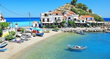 Sisam Adası'na Türk turisti akını