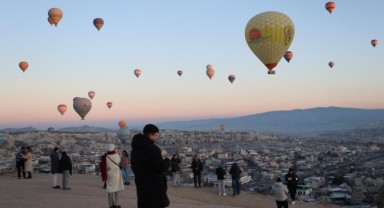 Kapadokya'da balon turlarında rekor kırıldı!