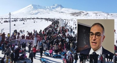 Erciyes'i 2 milyon 750 bin kişi ziyaret etti