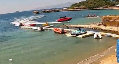 Deniz yatağı, sürat teknesine çarptı: 3 turist yaralı