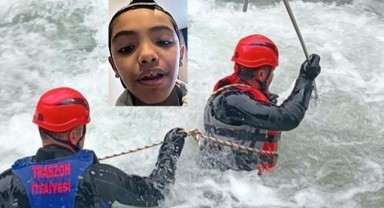Derede kaybolan turist çocuk aranıyor