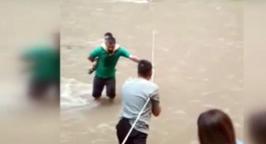 Kanyonda can pazarı! 35 kişi son anda kurtarıldı