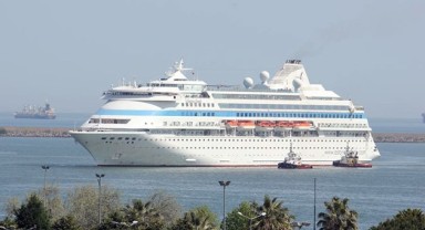 Sezonun ilk kruvaziyeri Samsun'da