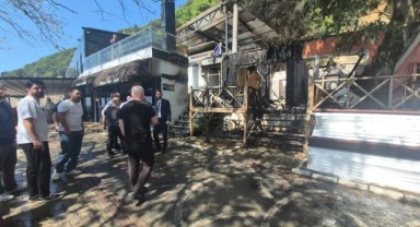 Turistik otelde yangın