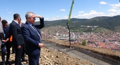 Yozgat'ta bungalov otelin temeli atıldı