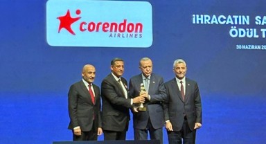 Corendon Airlines ihracat şampiyonları arasında