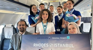 İstanbul'dan Rodos'a direkt uçuşlar başladı!