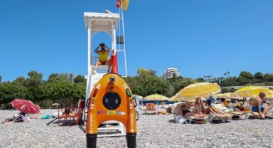Antalya sahillerinde robot cankurtaranlar devrede