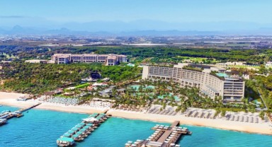 Belek'te lüks otel kapılarını açtı