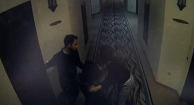 Otel müdürü ve ailesinin kaçış anı ortaya çıktı
