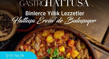 Hatay ve Bölge Lezzetleri Hattuşa Erzin'de buluşuyor