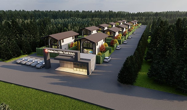 Swiss Inn tatil villaları Erzincan start verildi!