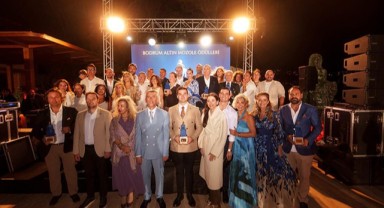 Bodrum altın mozole ödülleri sahiplerini buldu