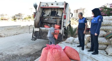 Otellere gidecek 1,5 ton patates imha edildi