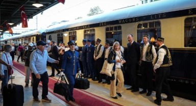 Efsane tren Orient Express İstanbul'a geldi