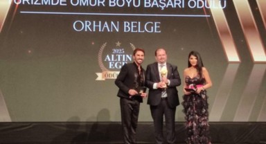 Orhan Belge’ye 'Turizmde Ömür Boyu Başarı' ödülü