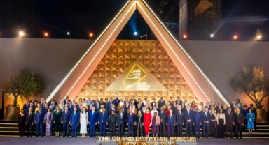 Bakan Ersoy, Büyük Mısır Müzesi'nin açılışına katıldı