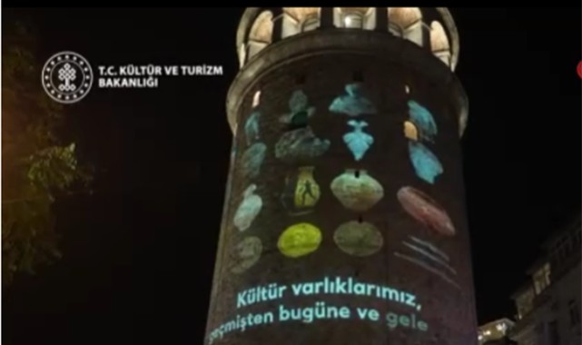 Galata Kulesi’nden kültür mirası için farkındalık